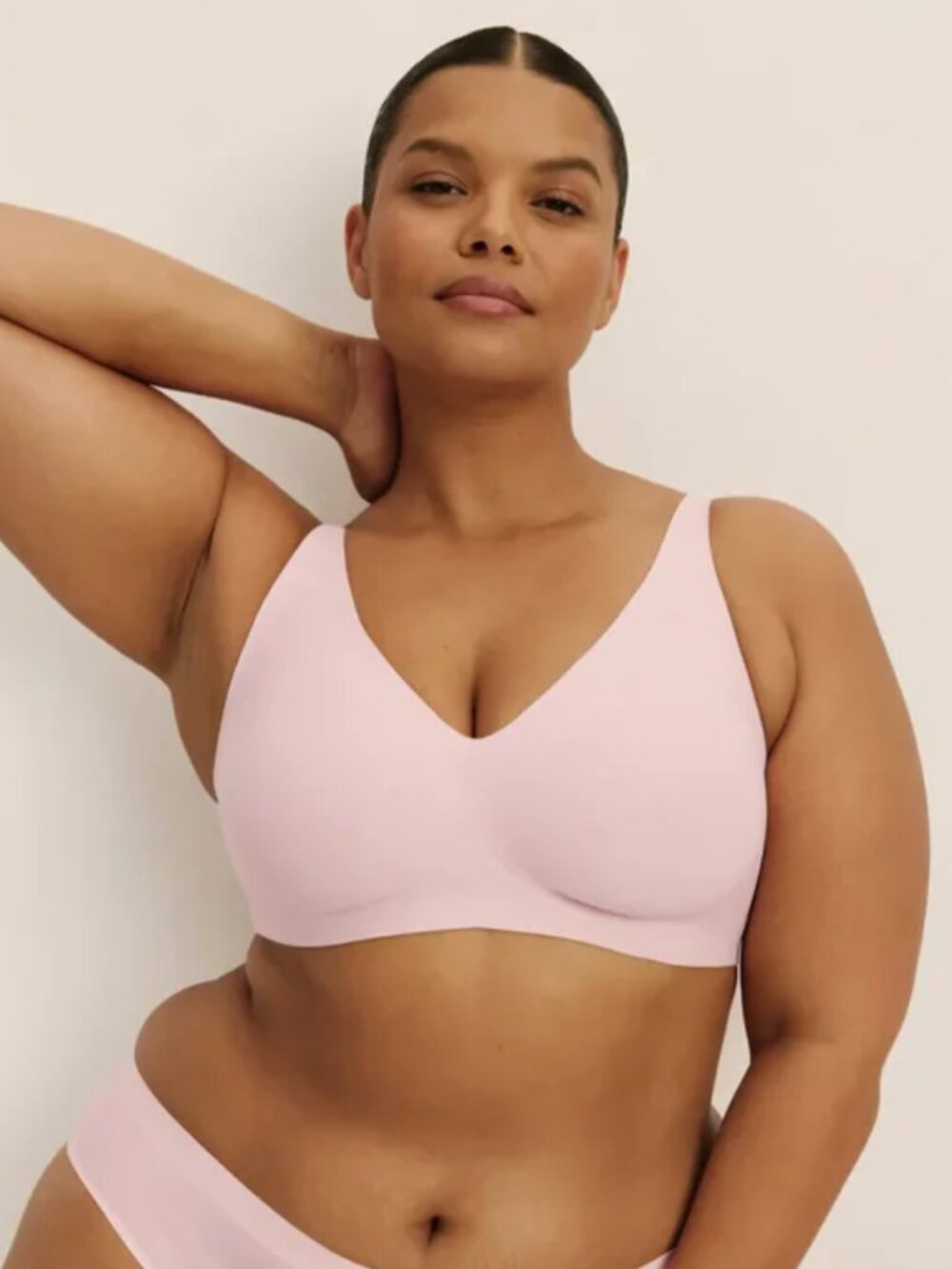 Knix NWT Wing Woman Contour Bra in Rose Water Size 38C